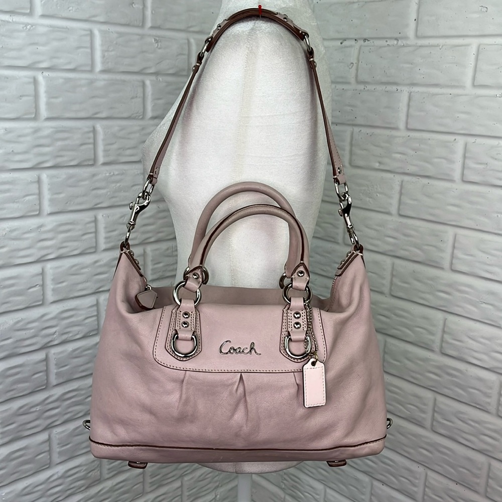 Coach Pink Satchel Bag